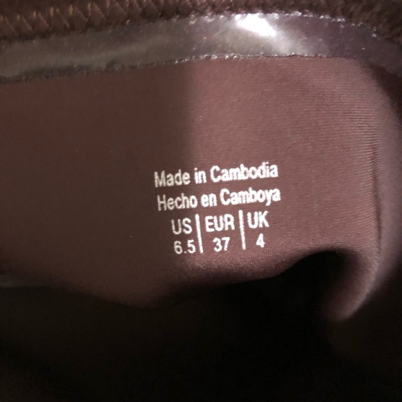 Russet Brown ALDO SEVAUNNA Tall Dress Shoes/Boots for Women. Size 6.5 US. - Picture 5 of 10